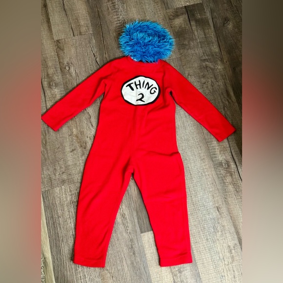 COPY - 🔥FLEECE POTTERY BARN THING 2 COVETED COLLECTORS COSTUME w/ PBK WIG INC… - Picture 6 of 8